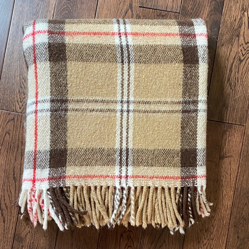 Blanket Plaid Neutral